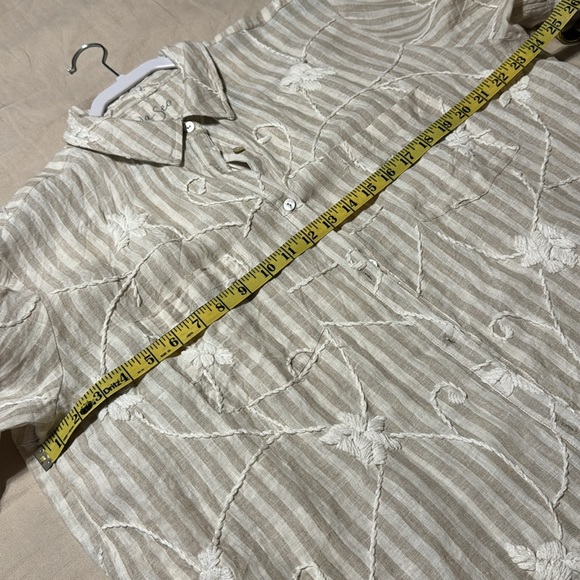 Long Sleeve Linen Shirt - Picture 8 of 8